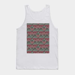 Ethnic geometric carpet Tank Top